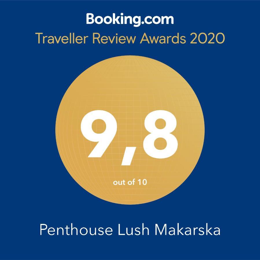 Penthouse Lush Makarska Apartman Kültér fotó